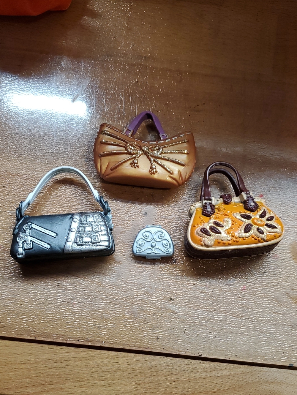 2005 Barbie My Scene My Bling Bling Purse Lot